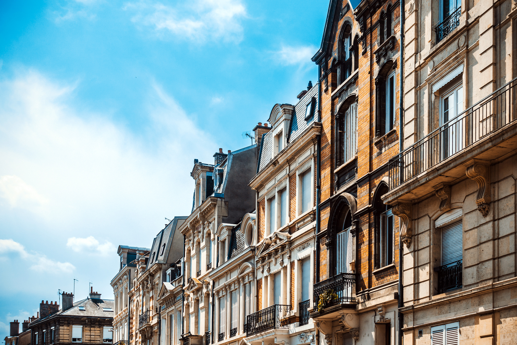 Quartier Cérès à Reims - De la place Aristide Briand à Desteuque